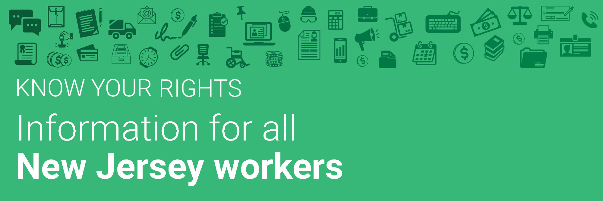 Know your work rights in New Jersey